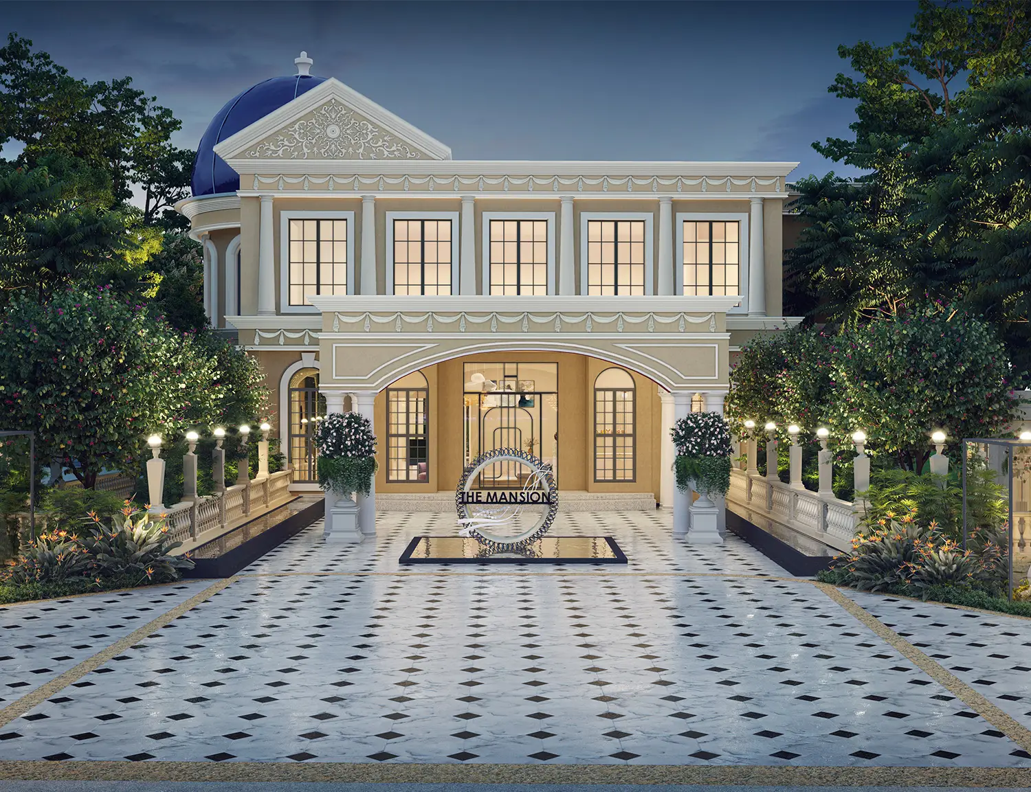 The Monarch Suites grand arrival